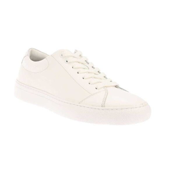 Boss Mens Enlight Leather Sneakers / White